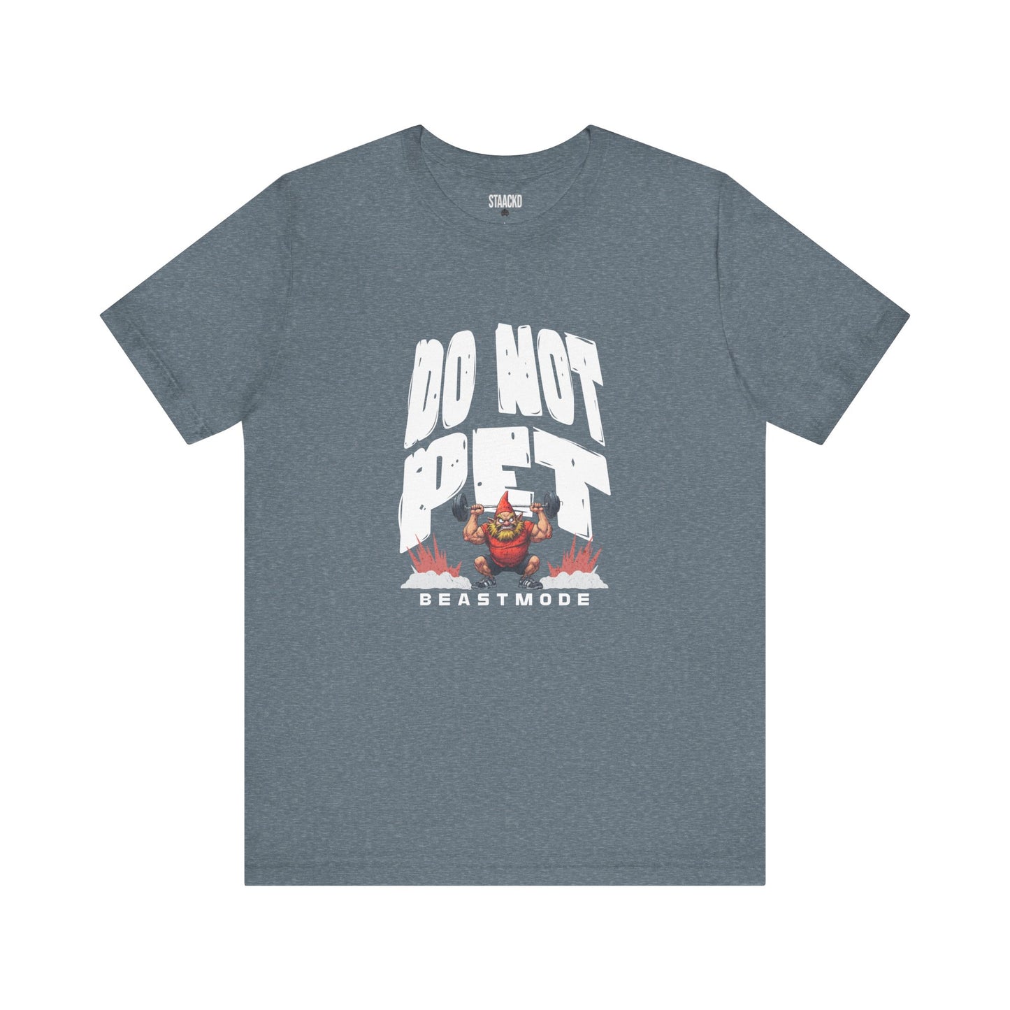 Beast Mode Unisex Tee - Do Not Pet Design- Its a meme t-shirt funny